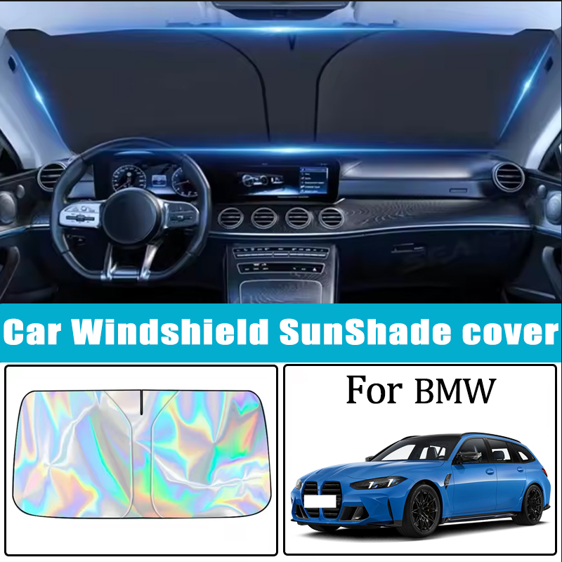 Penutup Kaca Depan Mobil untuk BMW F30 F31 E90 E91 G20 G30 F10 F20 X1 X3 X5 X2 X6 M2 M3 I3 I4 Pelindung Matahari