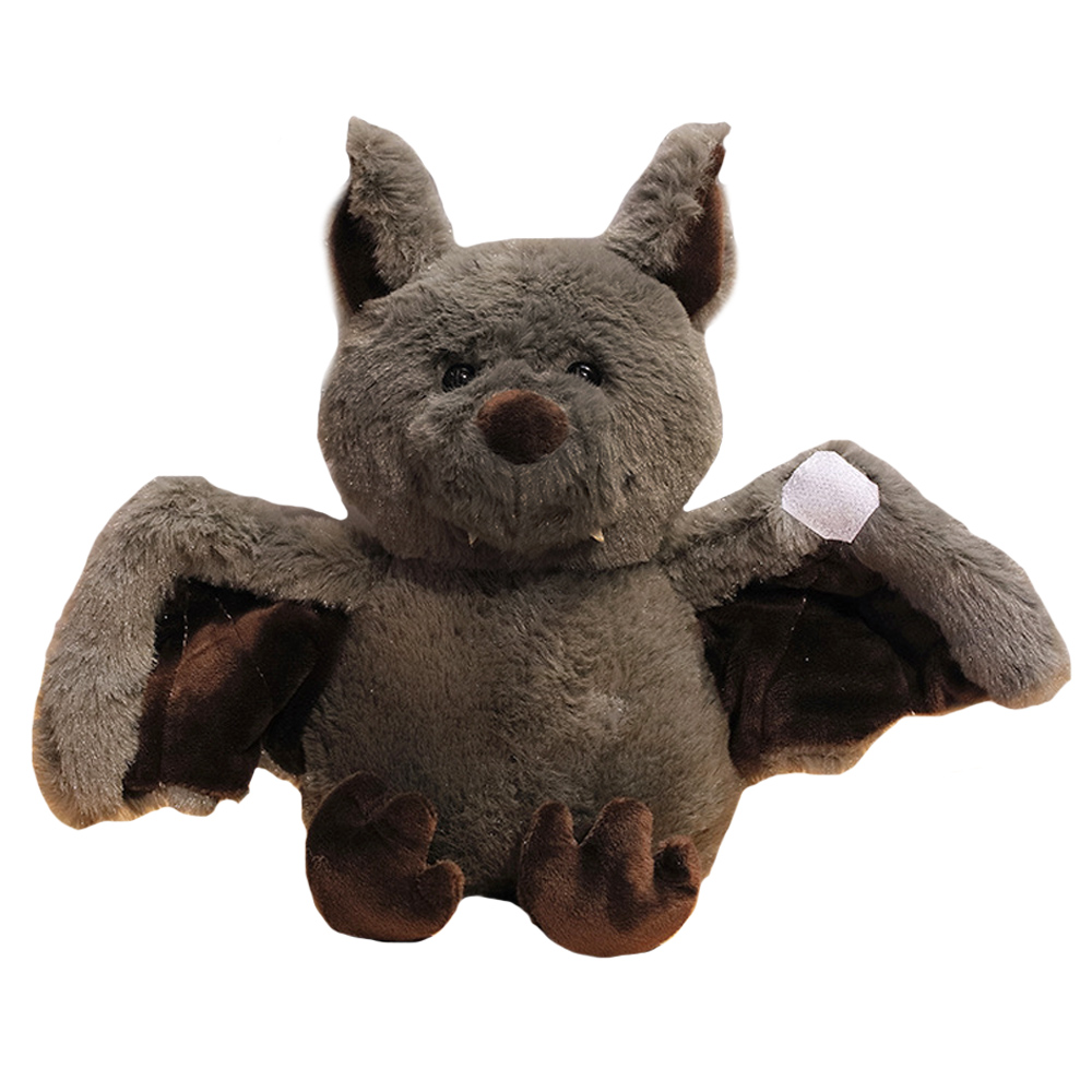 1pc 24cm dos desenhos animados morcego brinquedo de pelúcia elfo escuro bonito morcego bebê personalidade macia com sono storytelling brinquedo de pelúcia presente para crianças