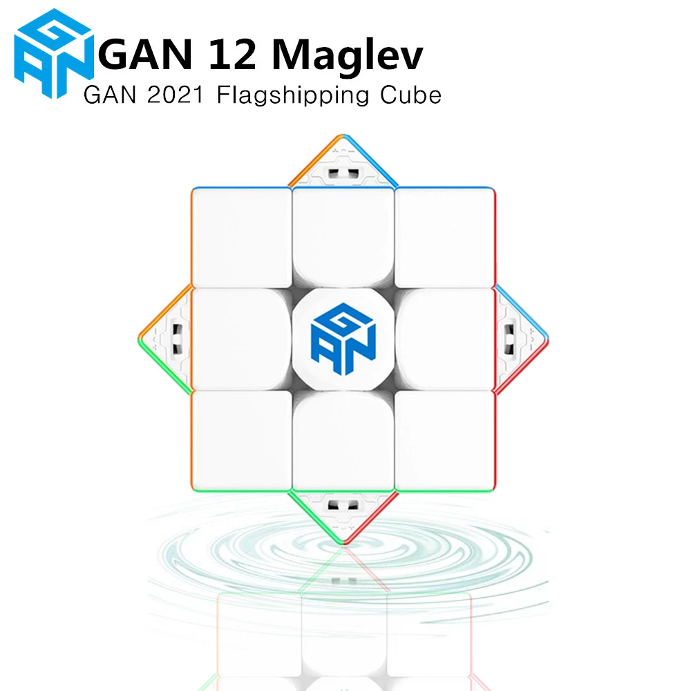 [Picube] GAN 12 Maglev UV Magnetic Magic Cube 3x3x3 ก้อนสติกเกอร์ Gan12 Maglev Leap แม่เหล็กปริศนาก้อนความเร็ว GAN12Maglev