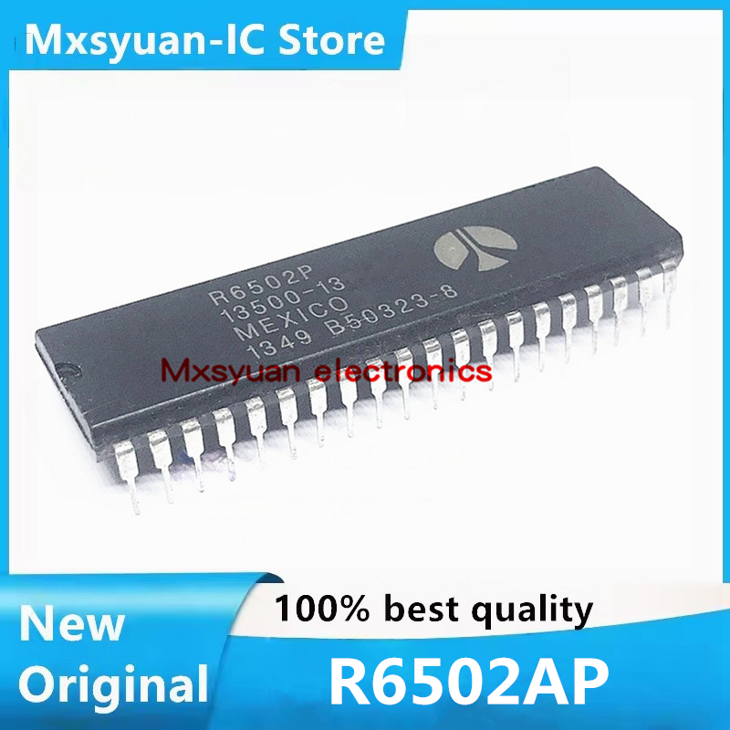 10 шт./лот, оригинальный R6502AP R6502 DIP-40, 100% новый и подлинный