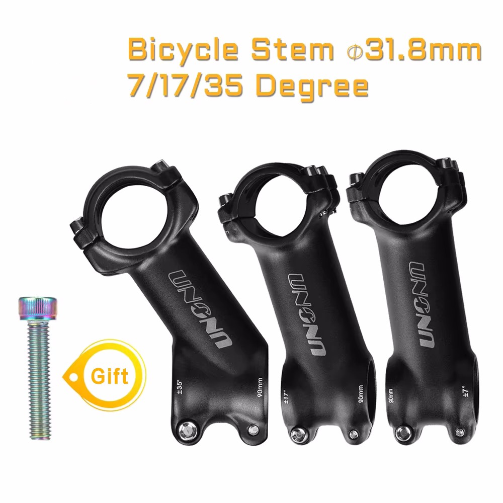 Kalloy tige de vélo vtt puissance vélo Table vélo guidon tige 7 17 35 degrés à emporter 31.8mm 60-130mm pièces de vélo de route de montagne