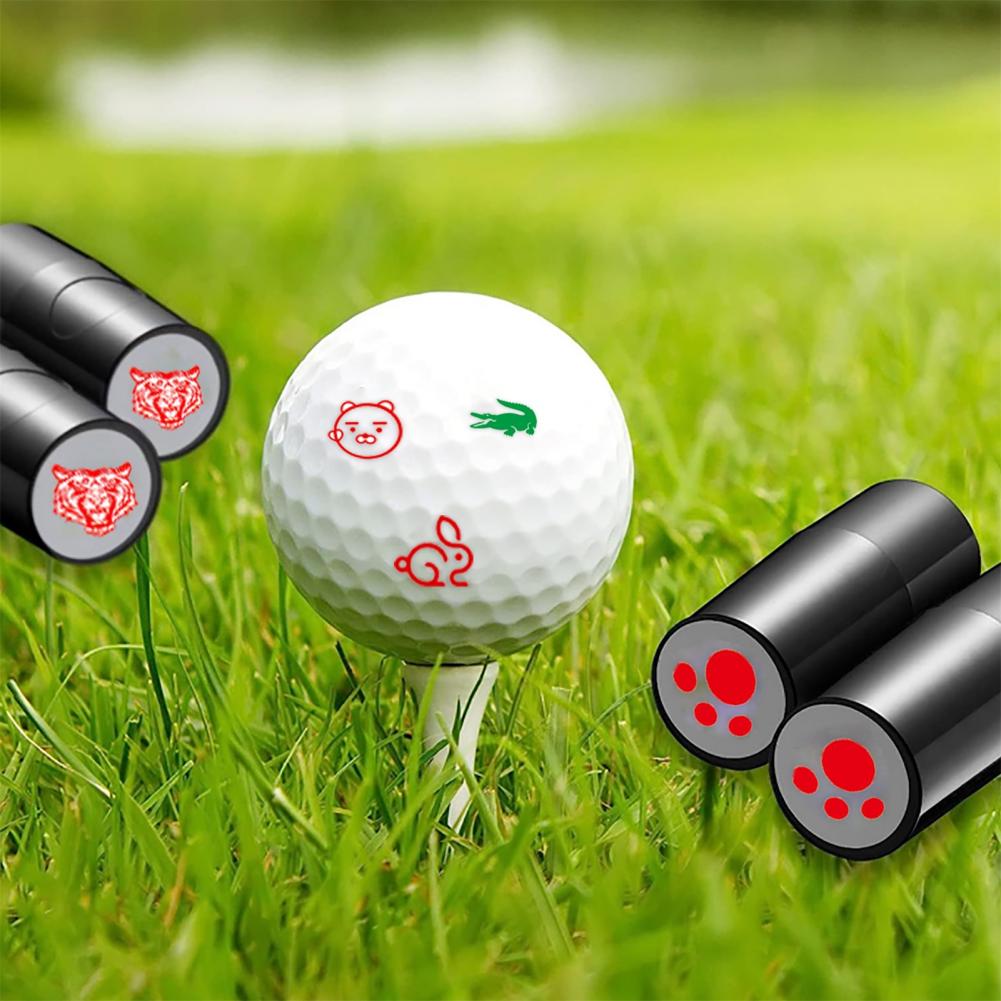 Sello de pelota de Golf, marcador de pelota de Golf, marcador de dibujo de pelota de Golf, sello de pelota de Golf, identificación rápida de accesorios de pelota de Golf