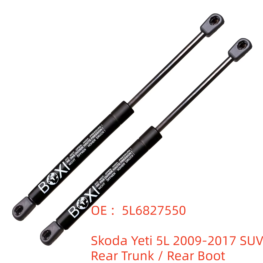 BOXI 2 peças Amortecedor a Gás Traseiro para Porta-Malas 5L6827550 5L6827550A para Skoda Yeti 5L 2009 - 2017 SUV