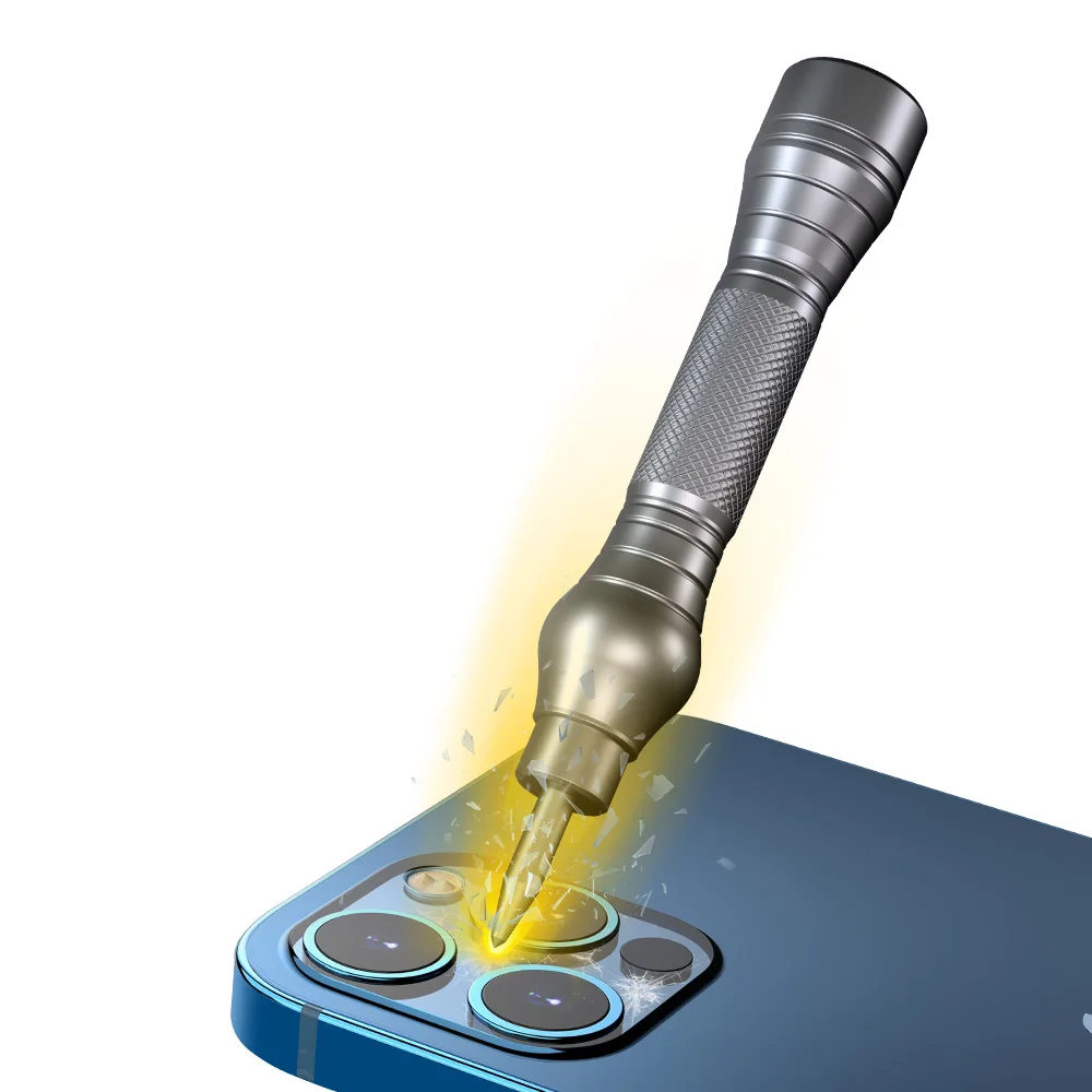 Mecánico Boulder IRock 5 herramienta de rotura de vidrio para IPhone X-11 Huawei teléfono móvil cubierta de vidrio trasera herramientas de interruptor
