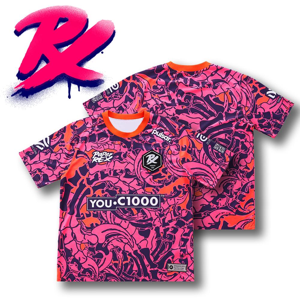 Paper Rex 25/26 Maglie da partita PRX Valorant Esports League Uniformi da allenamento ID personalizzabile T-shirt a maniche corte per fan unisex