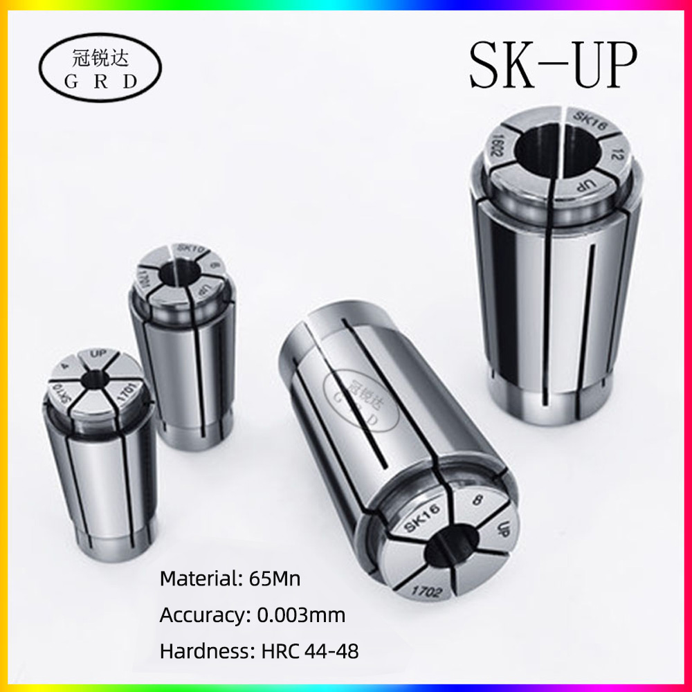 SK06 SK10 SK16 SK20 SK25 Chuck Collet Clamp Range 1-25mm SK Collets CNC Machining Center Spring Chuck Collet Tool Holder SK6