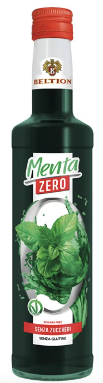 Minzsirup ohne Zucker Menta Zero Sciroppo 500 ml – Beltion
