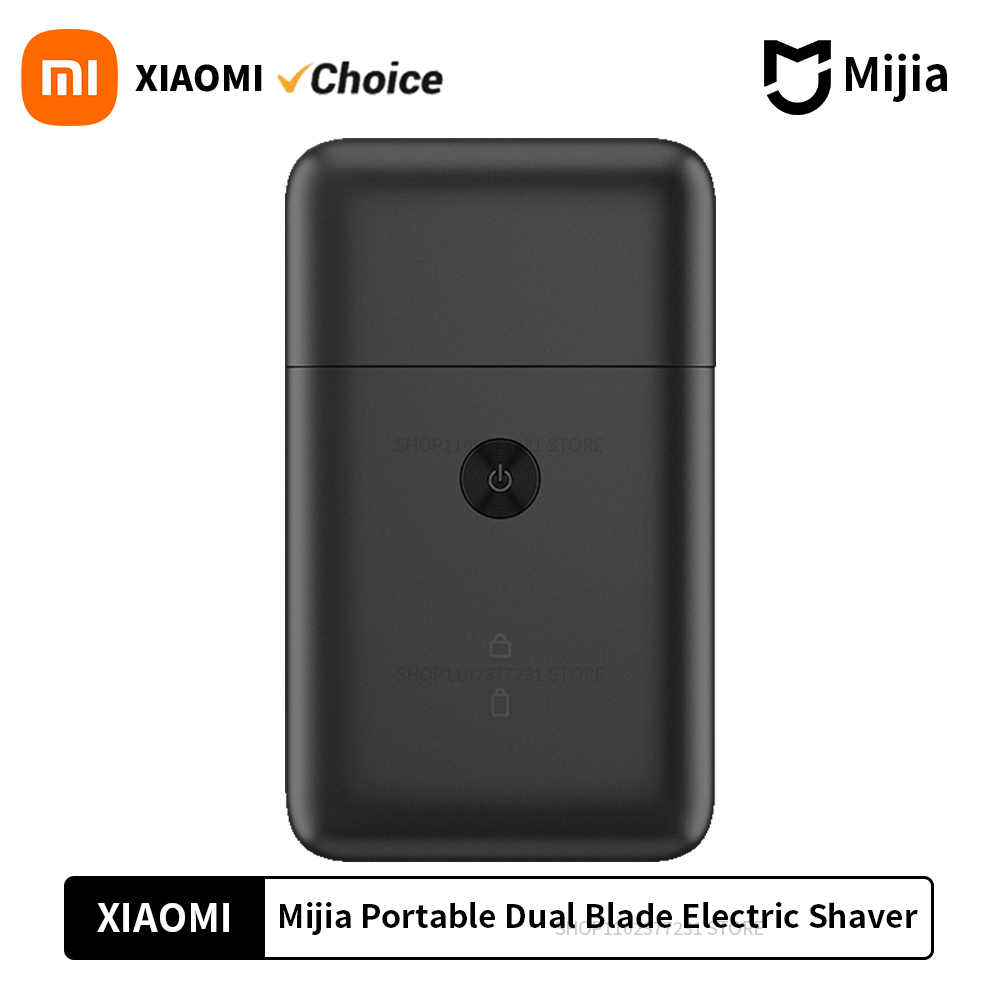 Xiaomi Mijia 電気シェーバー デュアル カッター ブレード往復高速モーター磁気吸引 IPX7 防水ポータブルかみそり