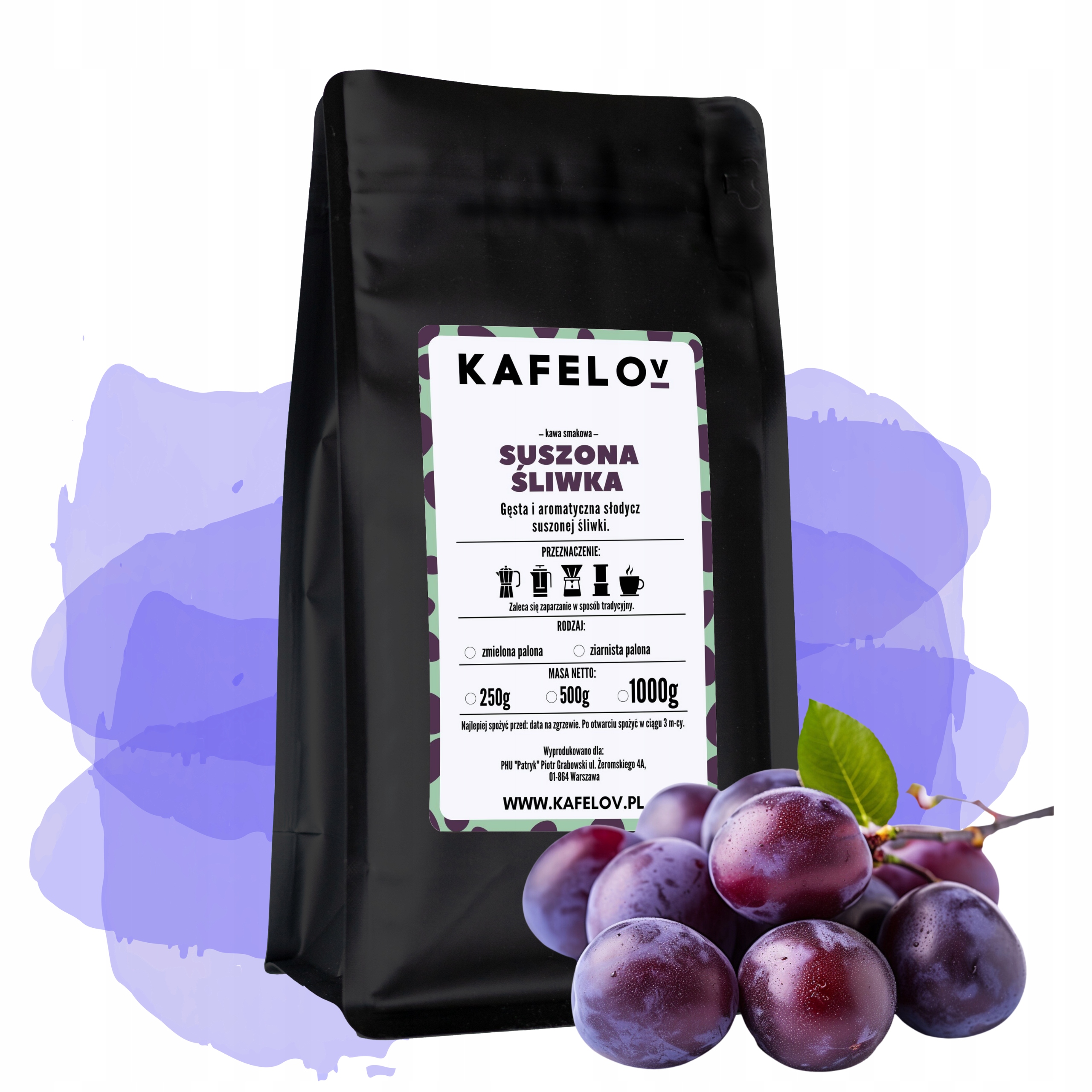 Kafelov Kaffeegeschmack DRIED PLUG 1000G Getreide