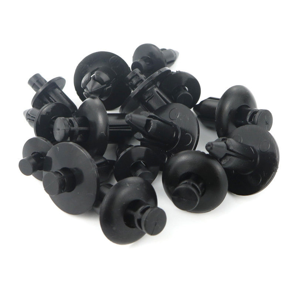 20 piezas Clips de sujeción de 6mm, 7mm y 8mm para Honda, Yamaha, Suzuki, Kawasaki, Clips de carenado de remache de plástico