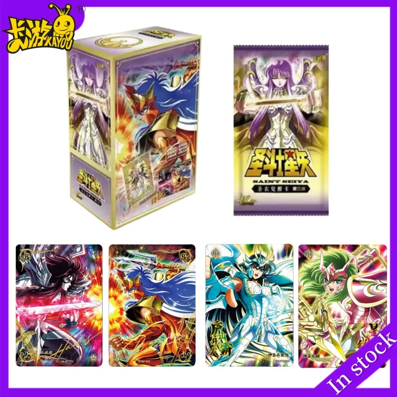 KAYOU ใหม่ Saint Seiya Awakening Pandora SAGA การ์ด 3 Dokho Athena PR BP SE คอลเลกชันหายากการ์ดสําหรับอะนิเมะ Serie