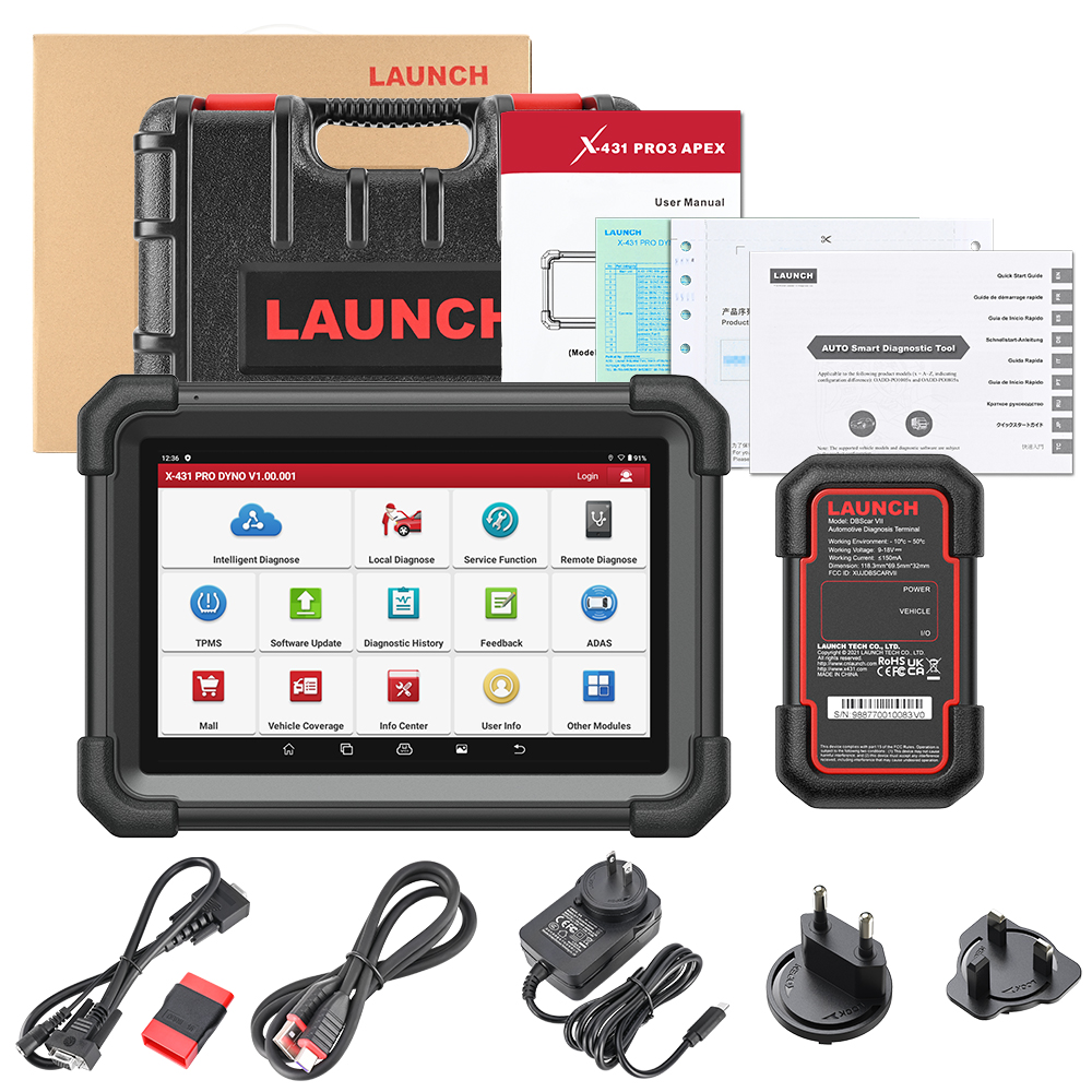 LAUNCH X431 PRODYNO Auto Diagnostische Hulpmiddelen OBD2 Scanner Diagnost Auto Automotive Auto Scan Autoscanner Diagnose Gratis Verzending