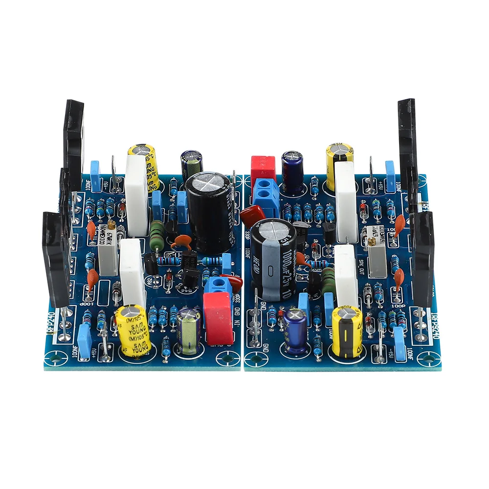 Amplificateur de puissance 100W x 2 IRF240 FET classe A, amplificateur de puissance 2.0 canaux, ampli audio, cinéma maison, 1 paire