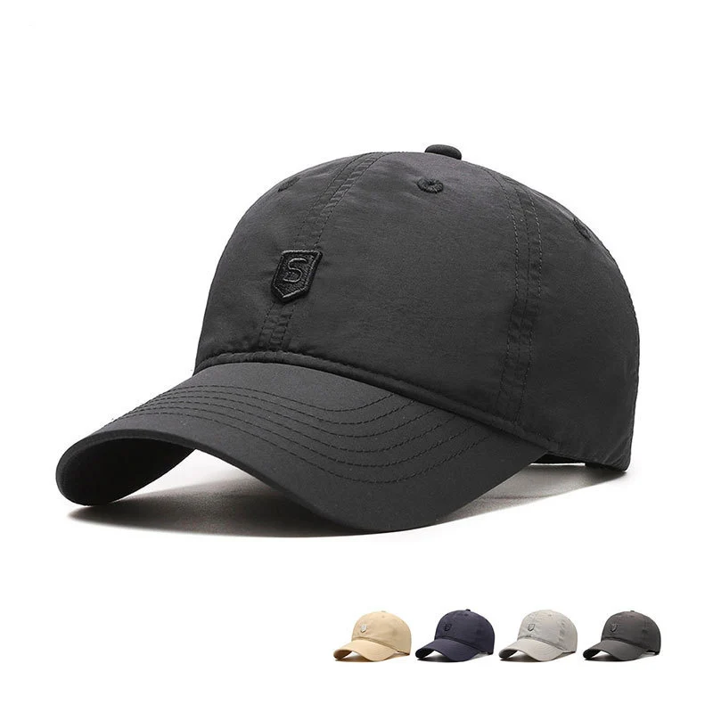Cappello da pesca da golf estivo ad asciugatura rapida per donna uomo lettera ricamo cappello da sole berretto da baseball cappelli da sole traspiranti casual