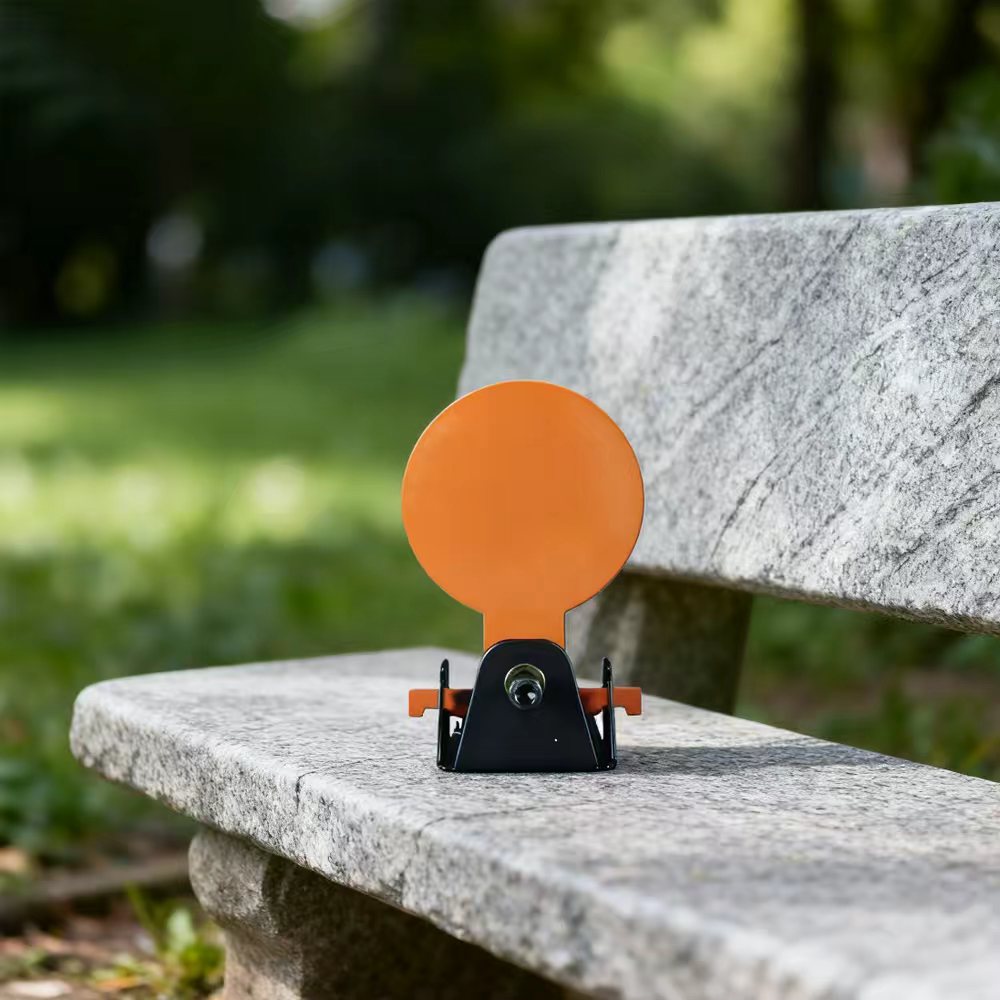 Cible de pratique de divertissement de tir à portée étroite de 3 pouces de diamètre orange - cible facile de haut en bas