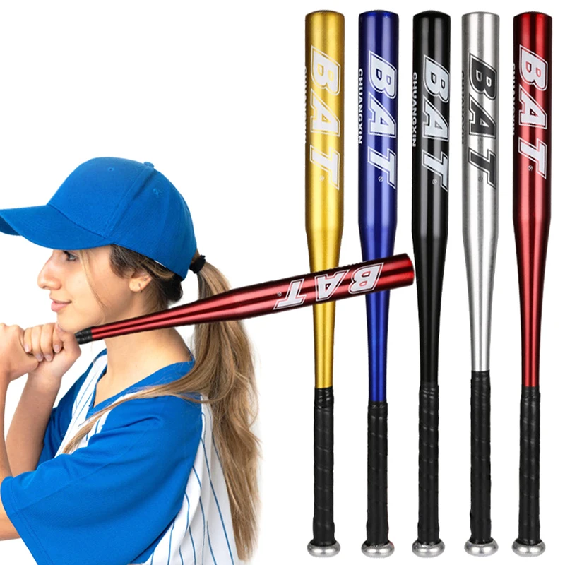 51cm Outdoor Sports Training Gruby kij baseballowy ze stopu aluminium Młodzieżowy kij baseballowy do użytku domowego Przenośna samoobrona