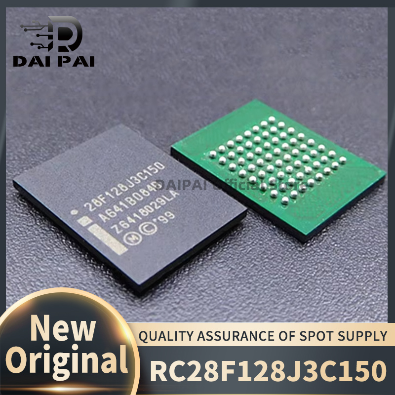 (10-20 stuk) 100% Nieuwe originele RC28F128J3C150 RC28F128 28F128J3C150 BGA-64 IC Op voorraad Chipset