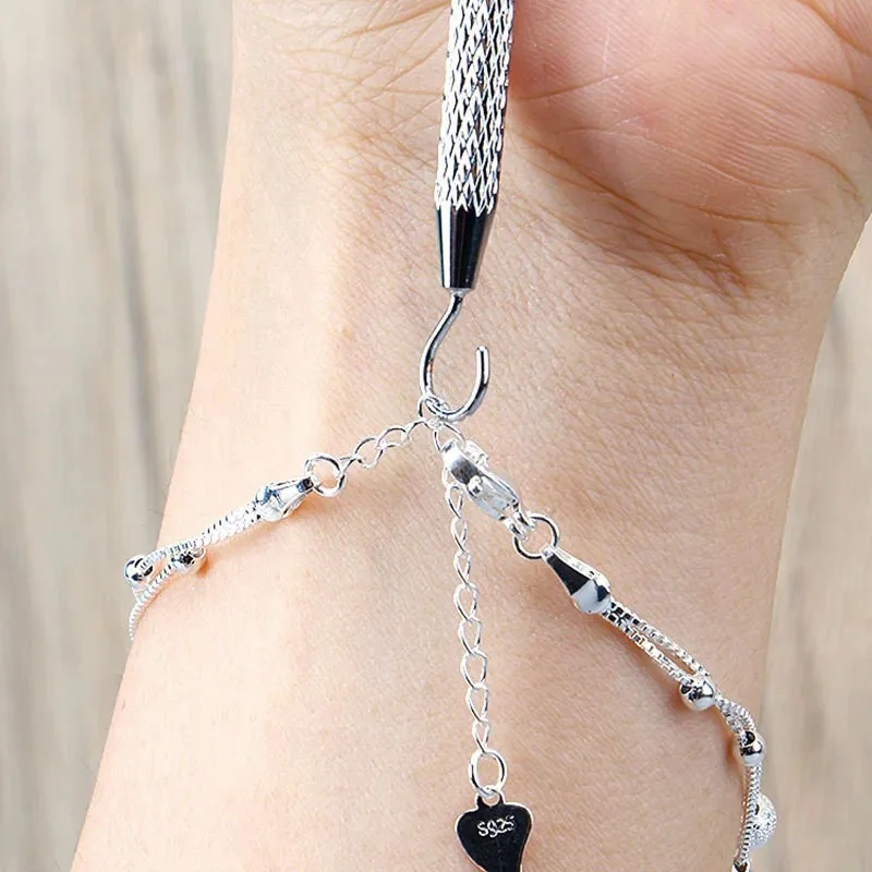 1 Stück Armband-Werkzeuge, Schmuck-Assistent, Armband-Assistent-Befestigungs- und Hakenausrüstung, Zubehör zum Tragen von Armbändern
