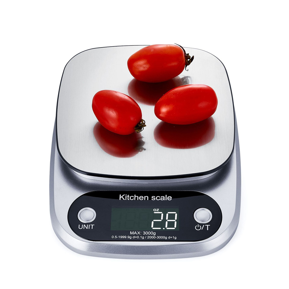 5/10kg Digital Kitchen Scale Stainless Steel LCD Electronic Food Scale Jewelry Coffee Baking Portable High-quality Kitchen Tool
