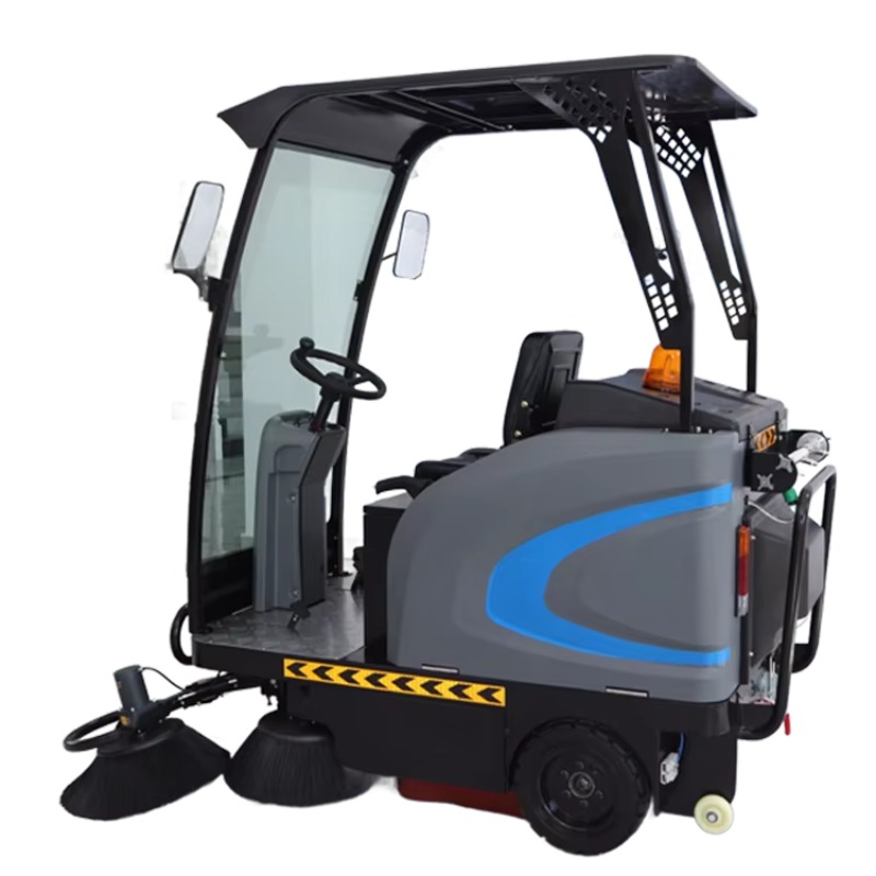 Máquina de purificação elétrica direta da fábrica, equipamento automático de limpeza industrial interna, varredores de piso eficazes