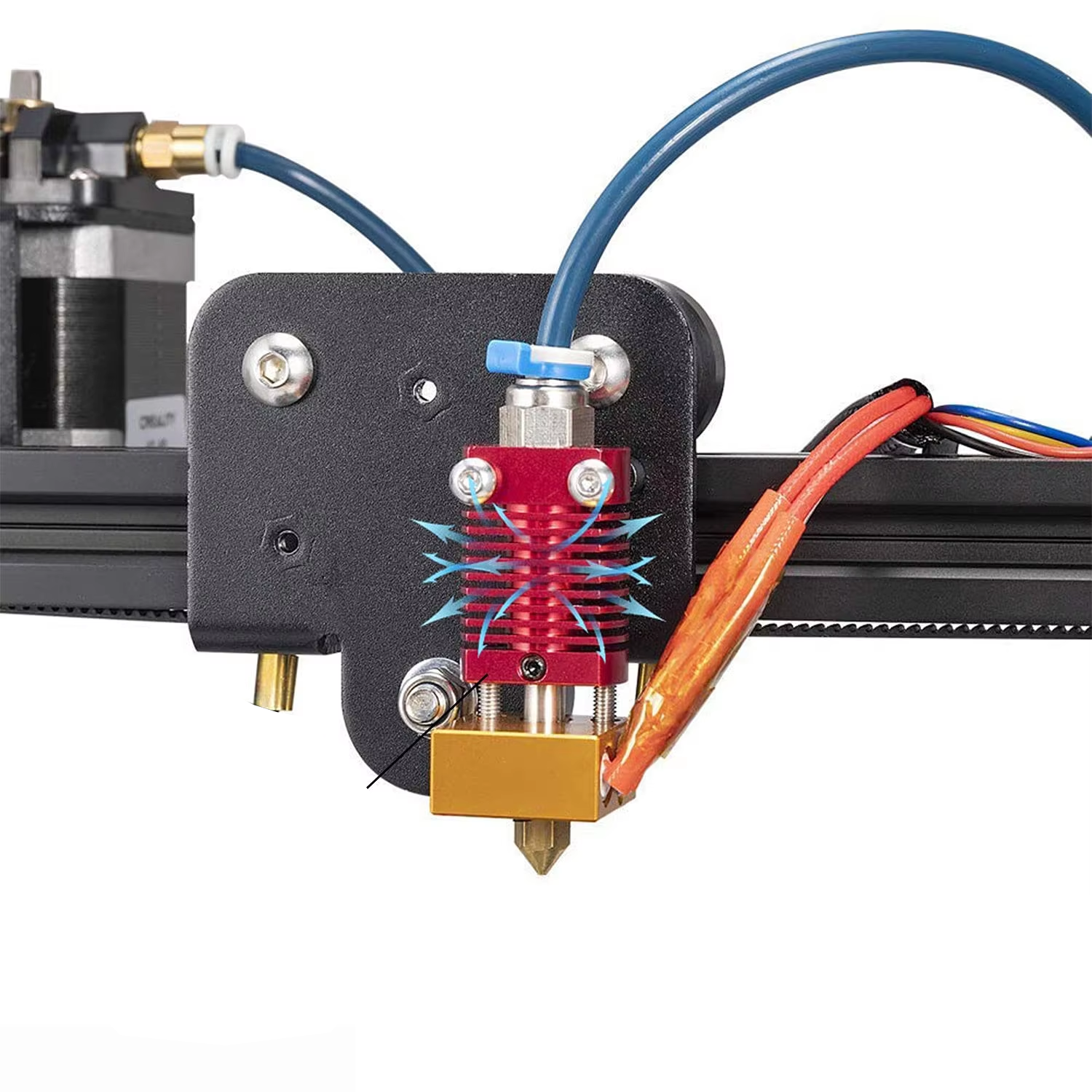 Hotend Assembled Extruder Metal Hotend Kit for Creality Ender 3/ Ender 3 V2 / Ender 3 pro, 3D Printer Hot end Kit