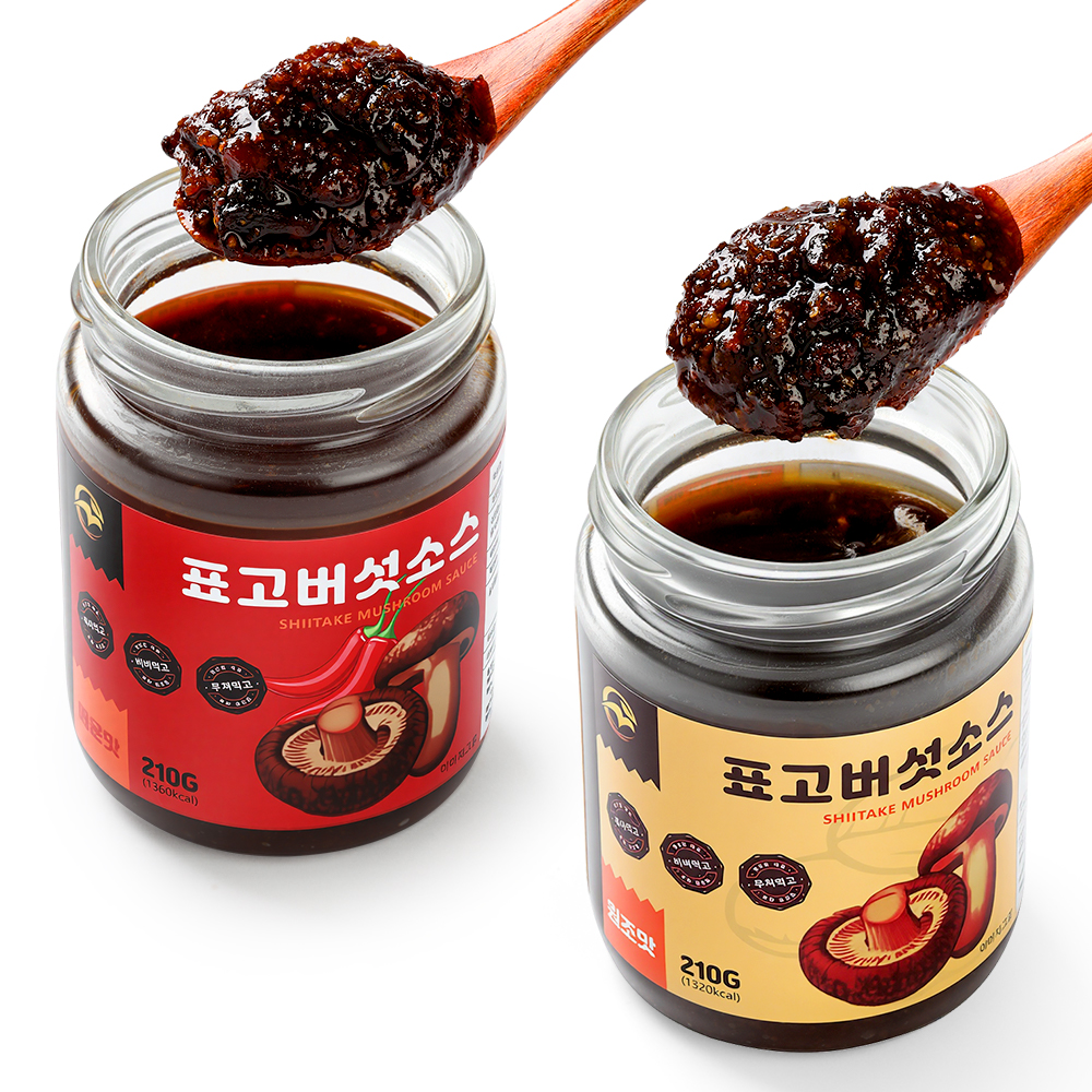 표고버섯소스 밥도둑 중식 비빔밥/비빔면 볶음요리 210g
