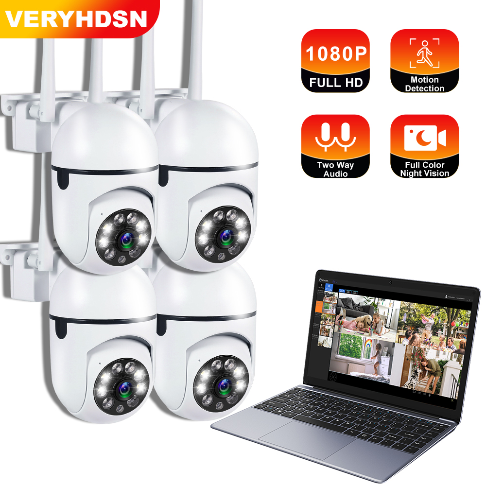 5G 1080P 카메라 Wifi 비디오 감시 IP 야외 보안 보호 모니터 4.0X 줌 홈 무선 트랙 알람 방수