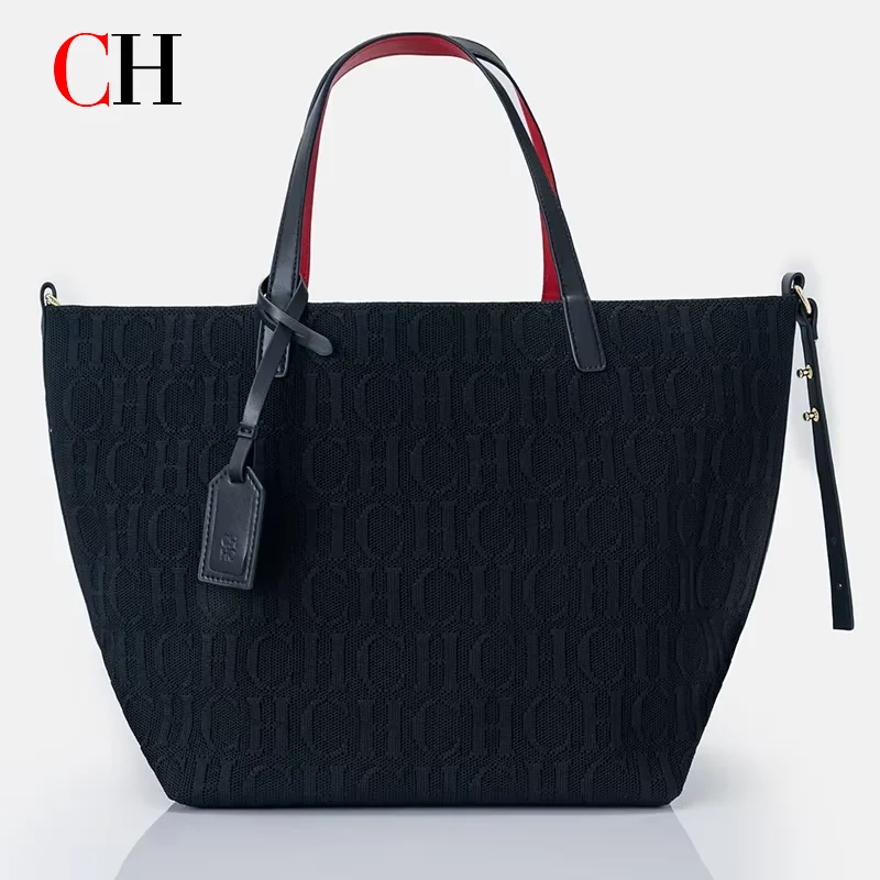 CH Merk Tote Bag Fly Woven Bag Vintage Modeontwerper Effen Kleur Grote Capaciteit Multifunctioneel 2026 Nieuwe Dames Tote