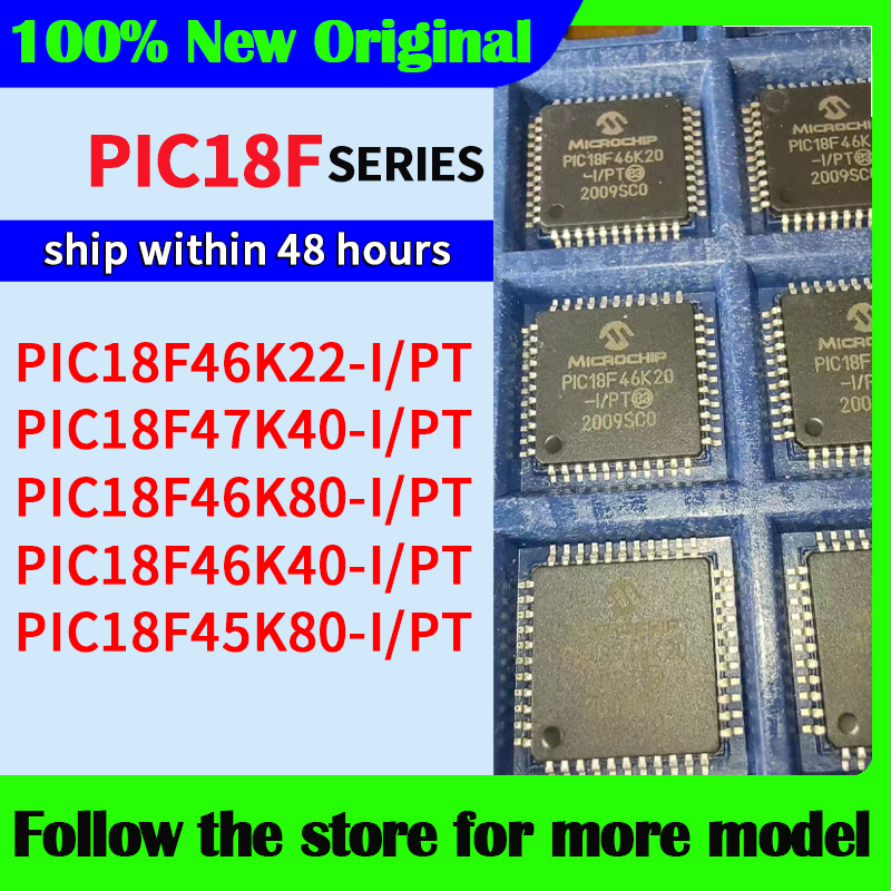 PIC18F46K22-I/PT PIC18F47K40-I/PT PIC18F46K80-I/PT PIC18F46K40-I/PT PIC18F45K80-I/PT Alta calidad Nuevo