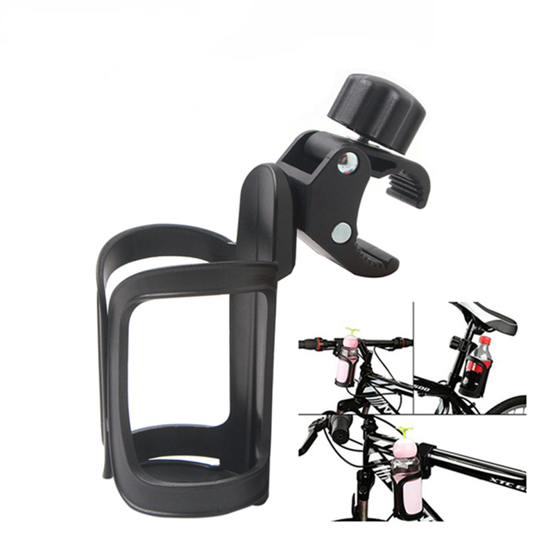 Suporte para garrafa de água de bicicleta, suporte para copo de água, andador de bebê, carrinho de bebê, suporte universal para garrafa