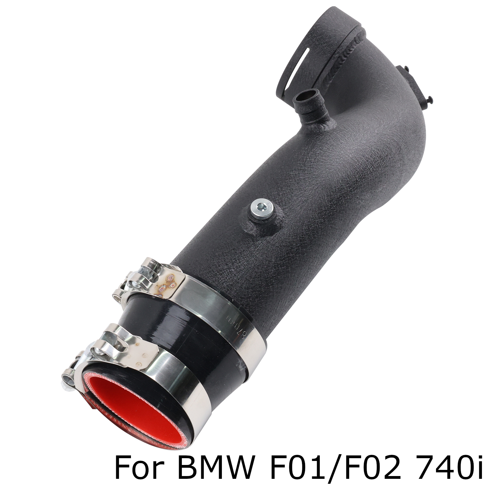 Zestaw rur wlotowych i wylotowych chłodnicy międzystopniowej Turbo Charge Pipe do BMW 2011+ N55 F07 F10 F11 535i 640i 740i X5 X6 Aluminium