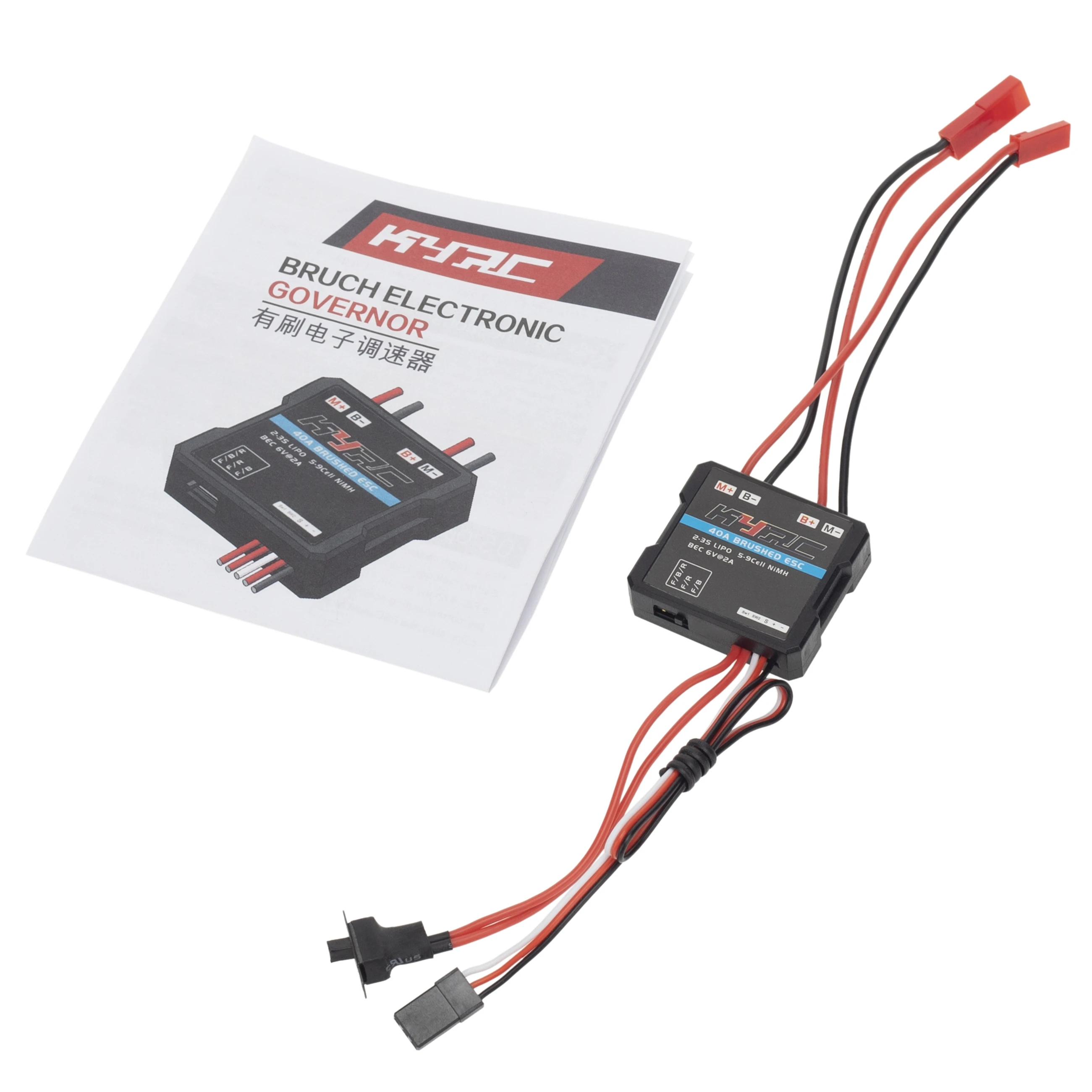 WPL C24 C34 MN D90 MN99S MN86S MN128 40A Geborstelde ESC Elektronische Snelheidsregelaar RC Auto Upgrade Onderdelen