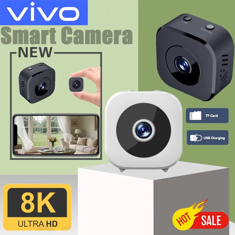 VIVO 8K HD камера безопасности наблюдения высокой четкости с полноцветным ночным видением водонепроницаемый Wi-Fi мониторинг движения 2026new