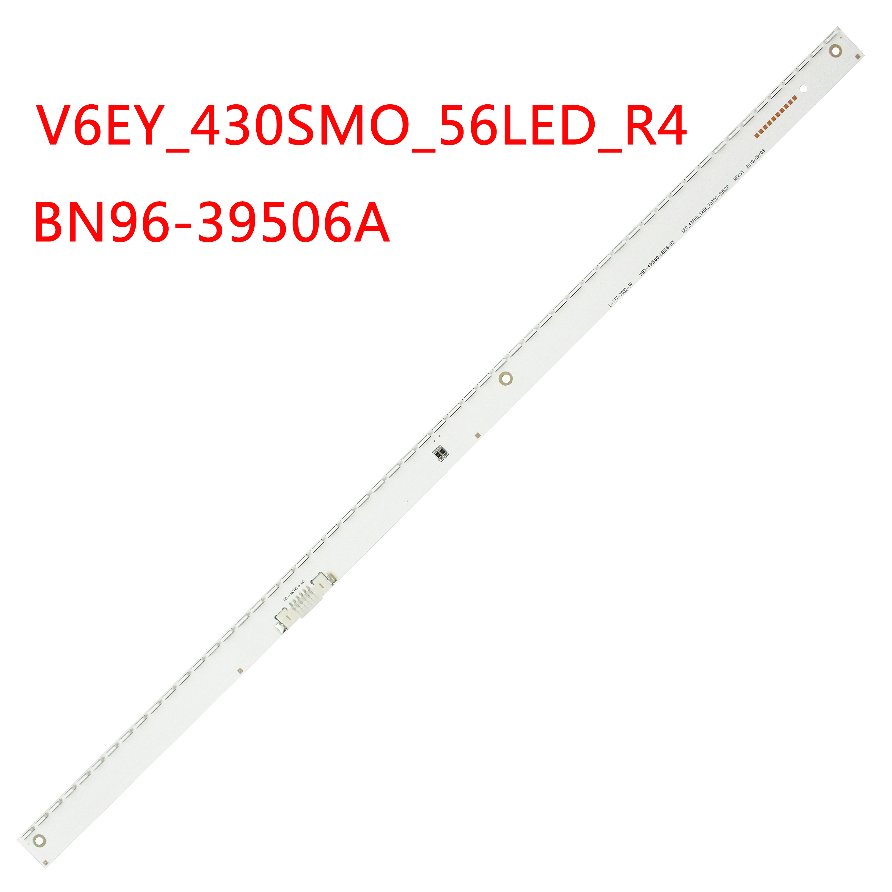 Лента светодиодной подсветки для Samsung UE43M5515 UE43M5520 UE43M5522 UE43M5525 UE43M5550 UE43M5570 UE43M5572 V6EY_430SMO_56LED_R4