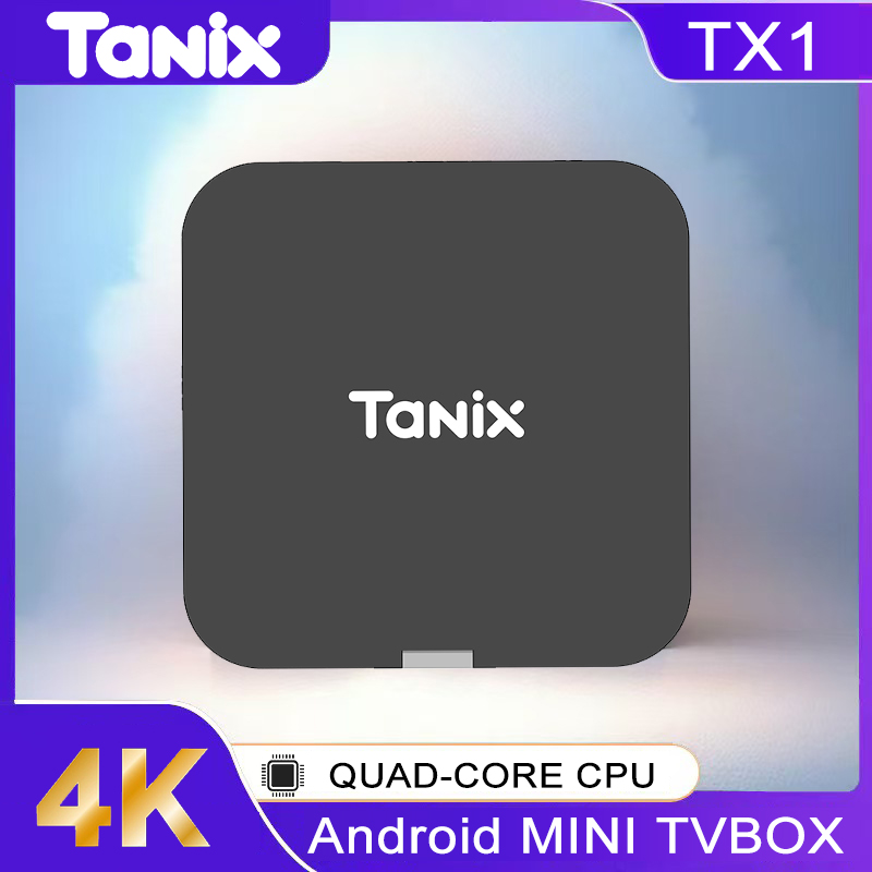 Globalna wersja Android 10.0 TV Box Tanix TX1 CPU Allwinner H313 Obsługa 4K 2.4G Wifi RAM 2GB ROM 16GB 8GB Smart TV BOX