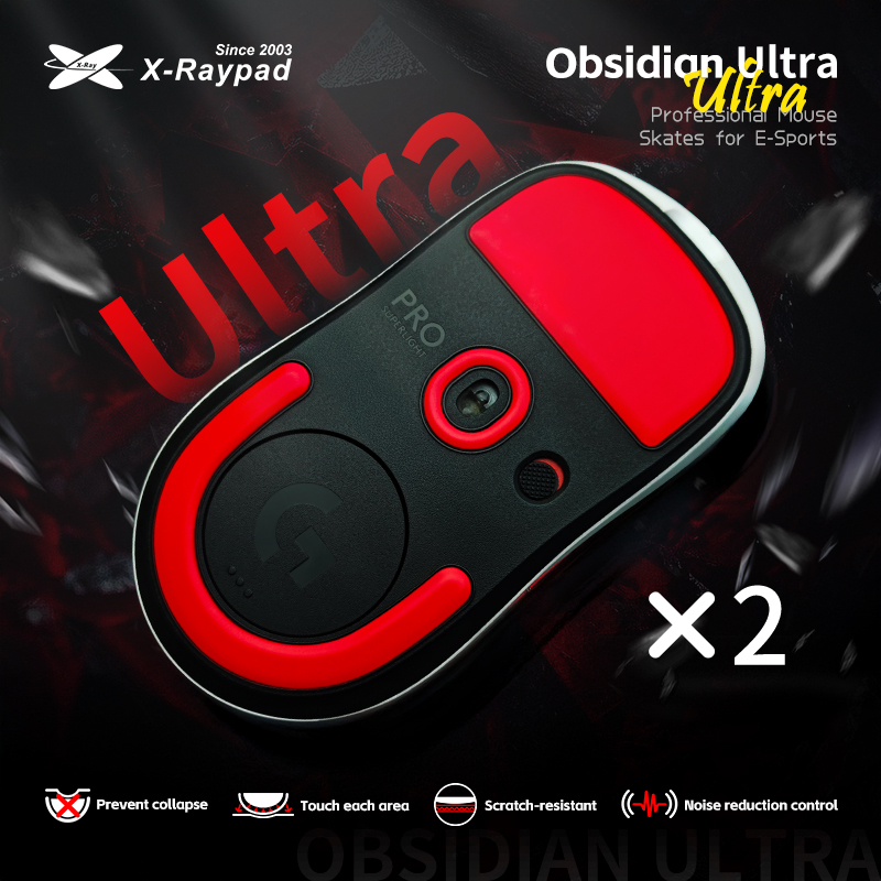 X-Raypad Obsidian Ultra Masterful Series muisschaatsen
