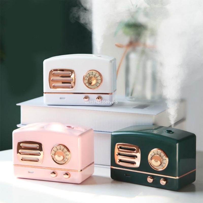 USB Hương Liệu Máy Khuếch Tán Tinh Dầu Văn Phòng Tại Nhà Mist Maker Fogger With Led Light Dropship