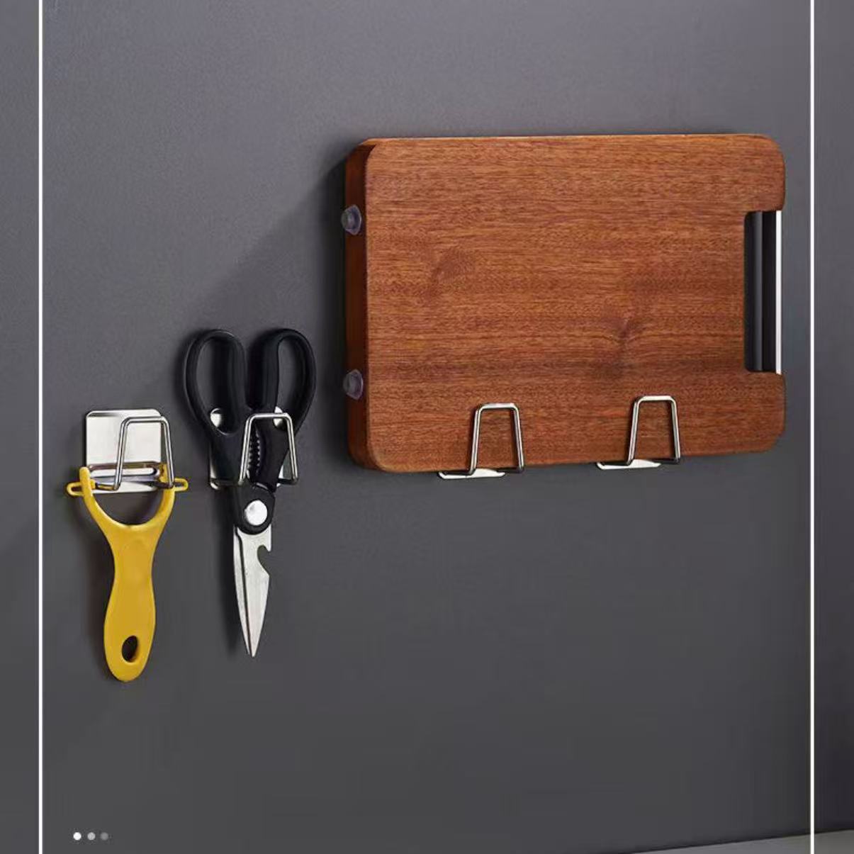 Nuevo soporte de pared para báscula, soporte universal, pasta sin rastro, diseño que ahorra espacio, adecuado para el hogar y baños