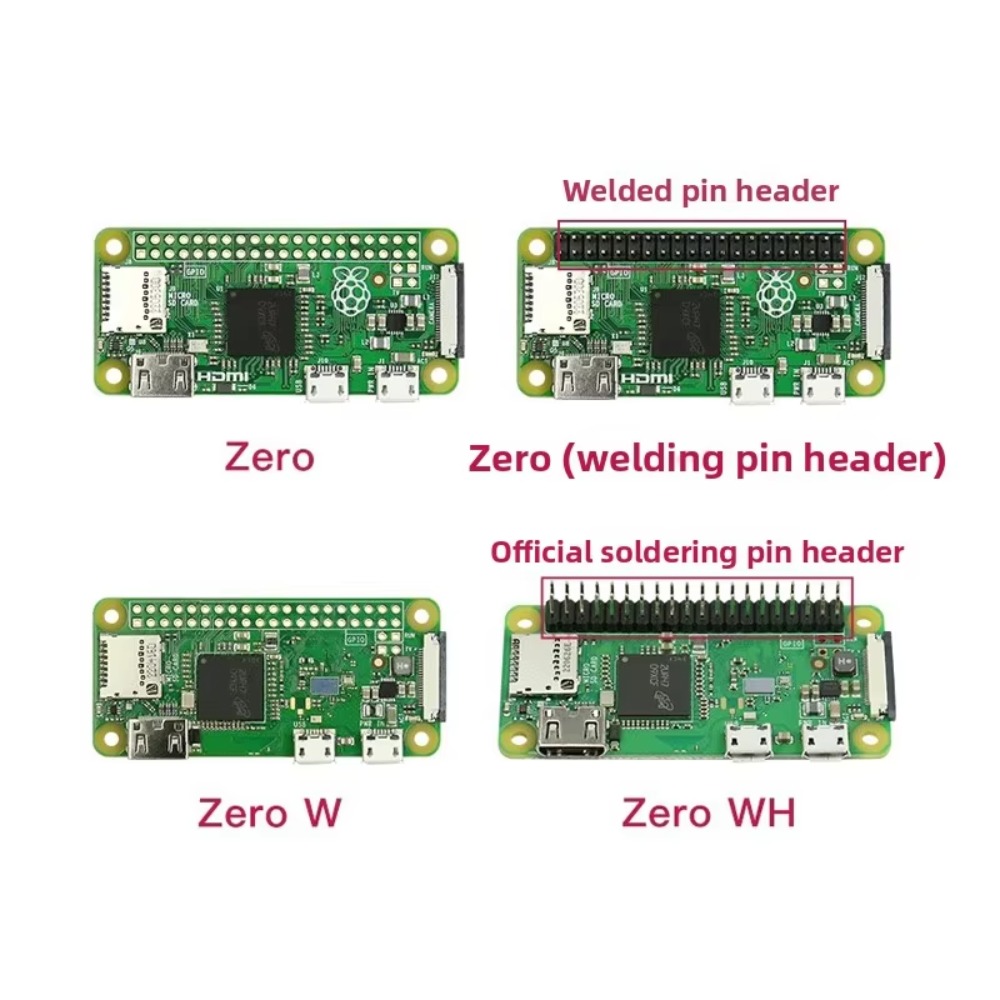 Tarjeta de Desarrollo Raspberry Pi Zero / Zero W / Zero 2W, Computadora con Sistema Linux, Módulo Raspberry Pi Z