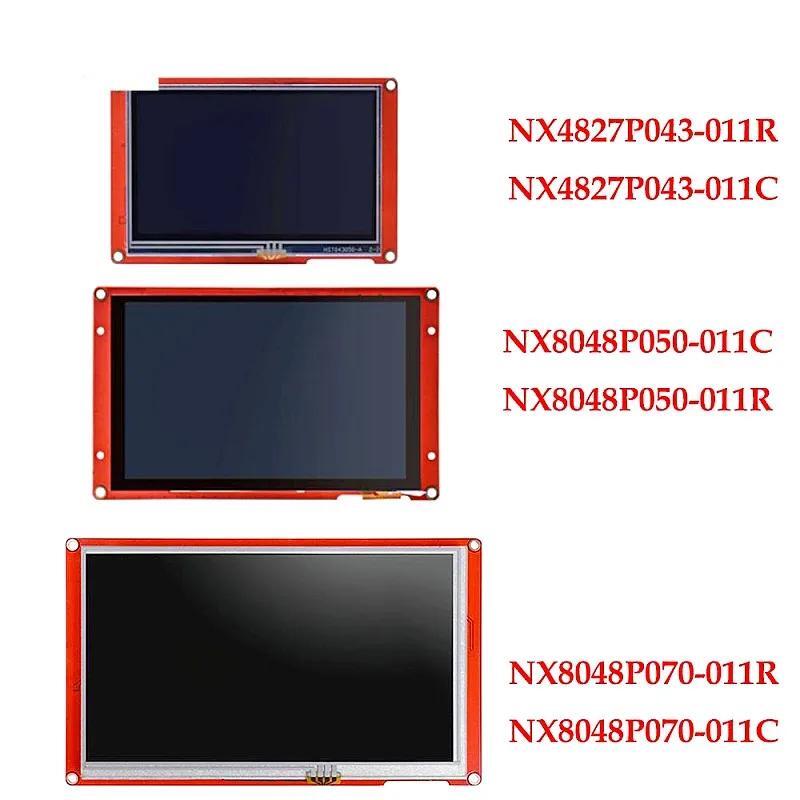 Nextion-インテリジェントLCDタッチスクリーンディスプレイモジュール、多機能、hmi、容量性、NX8048P070-011C、r、4.3、5.0、7.0インチ