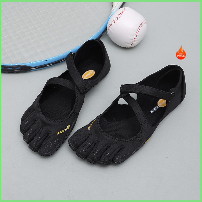 Women's Five Toe Shoes with Loop Strap, Barefoot Minimalist Flats for Hiking Yoga Gym Quick-Dry Water Sports Casual Wear