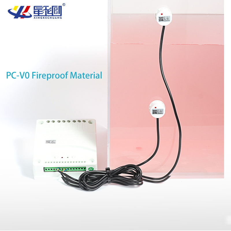 XKC-C382 płaski zbiornik pompa wody DC12v 24v zawór elektryczny kontroler poziomu z czujnikami, opcjonalnie kabel 1m 3m 5m