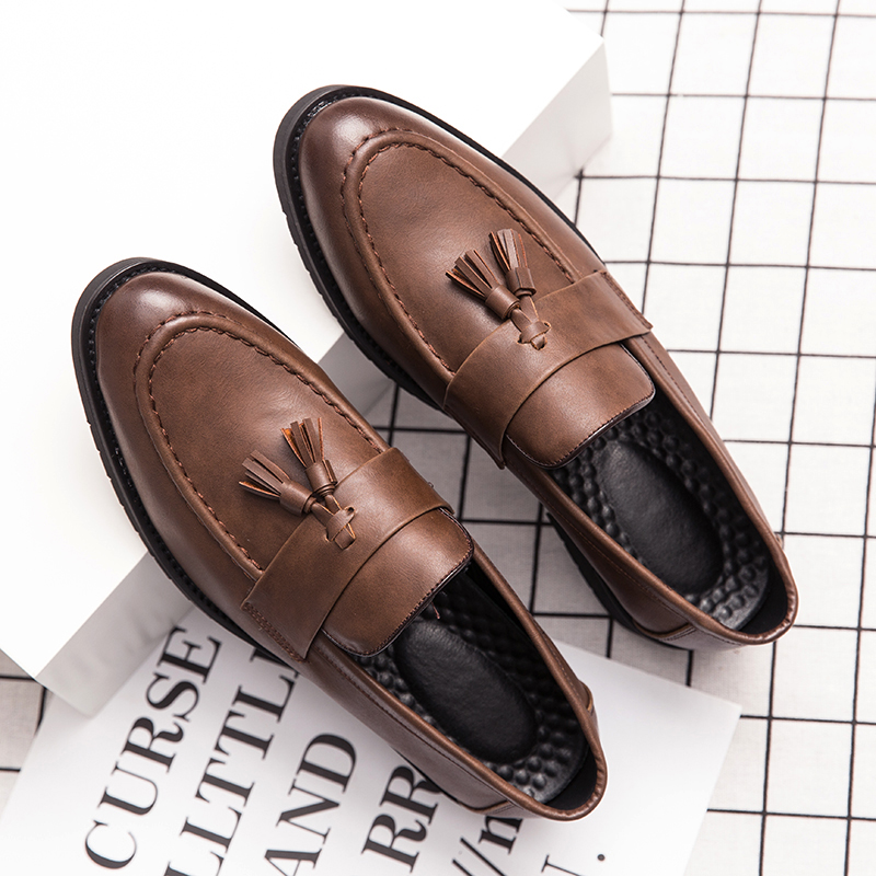 Męskie buty codzienne, modne buty męskie, ręcznie robione zamszowe buty ze skóry naturalnej, męskie mokasyny wsuwane, męskie buty płaskie, męskie buty do prowadzenia samochodu.