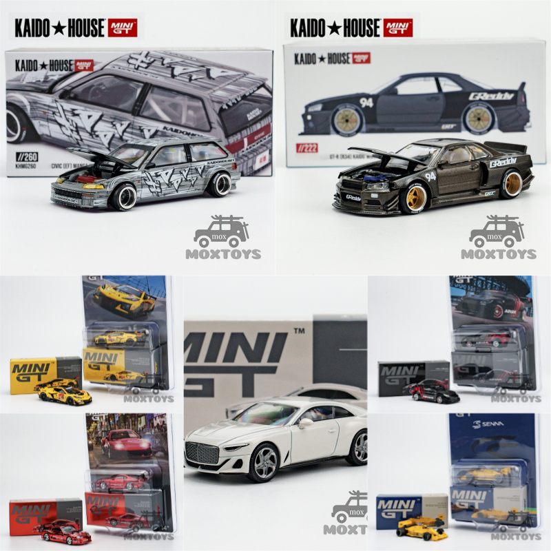 MINI GT 1:64 Civic Kaido GR86 Z06 A80 99T R34 Kaido Batur Druckguss-Modellauto