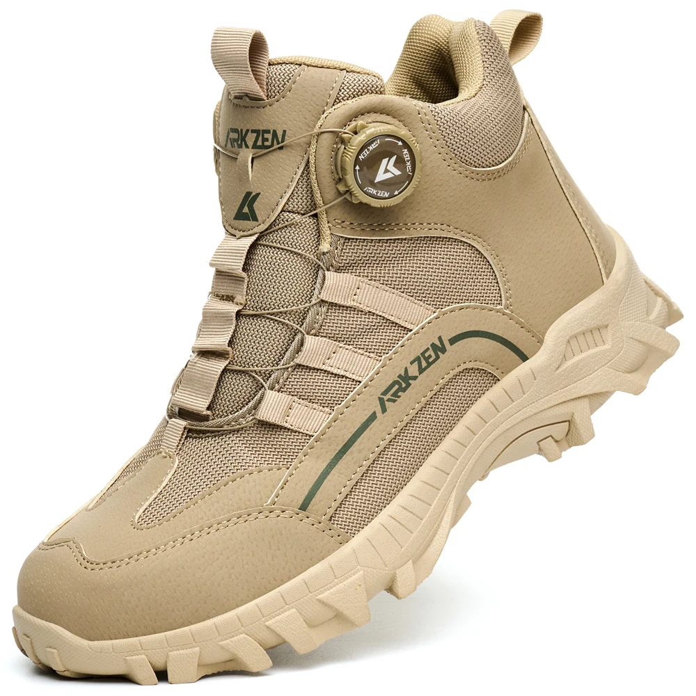 Male Indestructible Shoes Composite Toe Protection Shoes Security Puncture-Proof Work Sneakers Safety Boot for Engineers Men