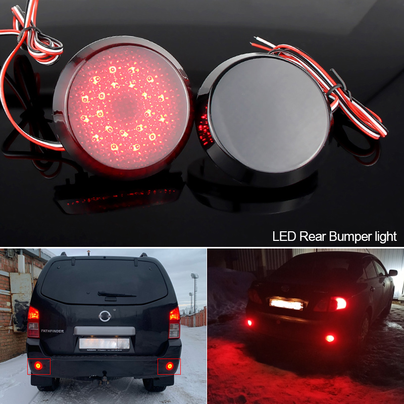 Światło odblaskowe LED tylnego zderzaka do Toyota Corolla Sienna SE PATHFINDER Scion IQ xB Światło hamowania cofania