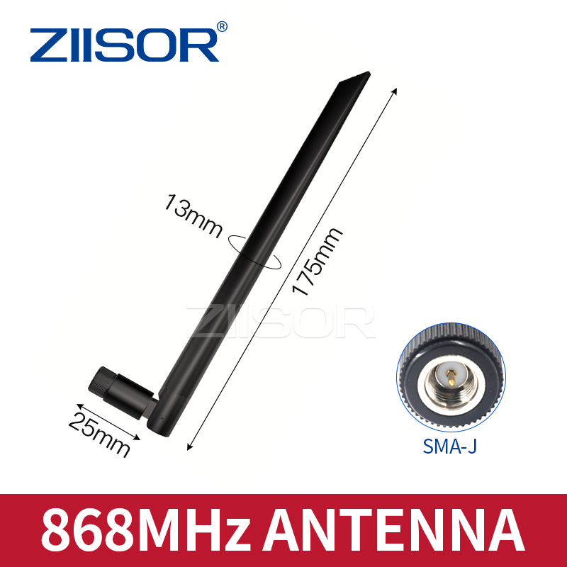 Antena LoRa de 868 MHz para comunicación meshtástica SMA macho 3.5dBi 868MHz Internet Wifi Antena baja VSWR para LoRaWan