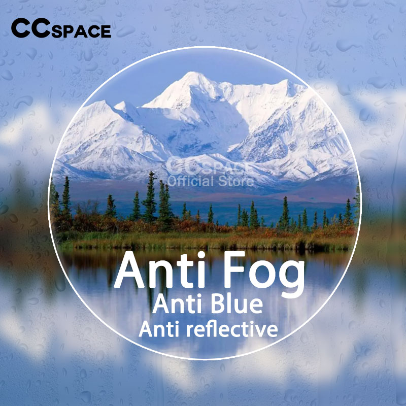 Ein Paar Anti-Beschlag-Linsen, antireflektierend, multifunktional, Anti-Blau, asphärische optische Linsen, Index 1,56, grüner Film, kratzfest