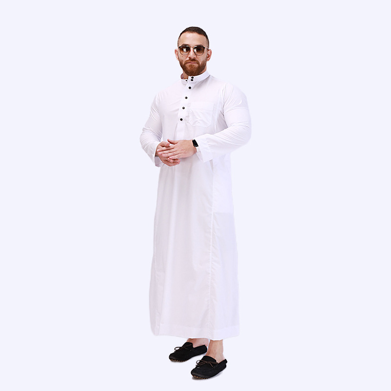 男性用ロングアバヤローブドランチョローブ、イスラム教徒服、islkaftan、Pouri arab、pakパキスタンイスラム服