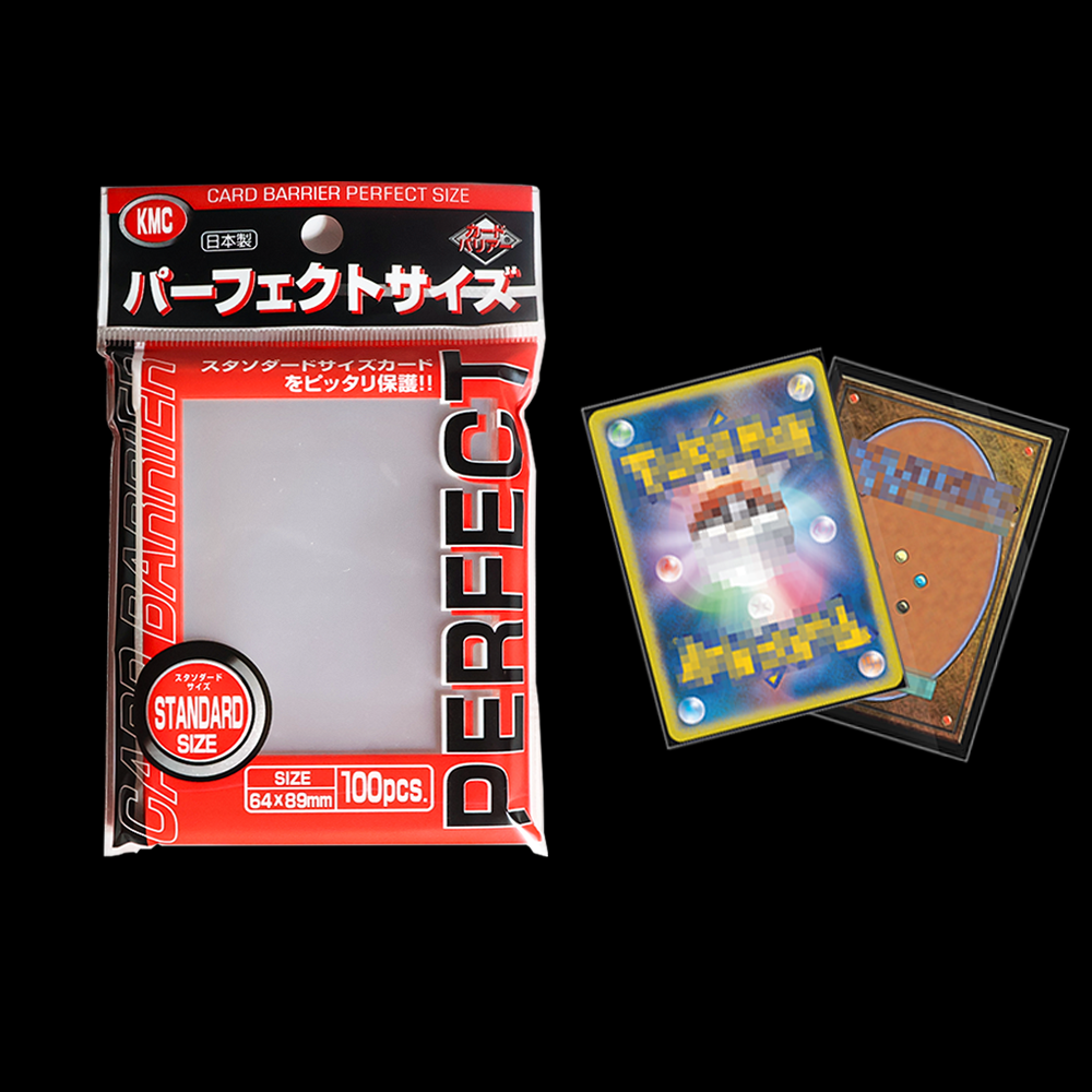 64x89 мм рукав для карточек барьерная настольная игра KMC Clear Pokemon идеальный размер рукава для карточек торговые карты подходят стандартный прозрачный внешний вид